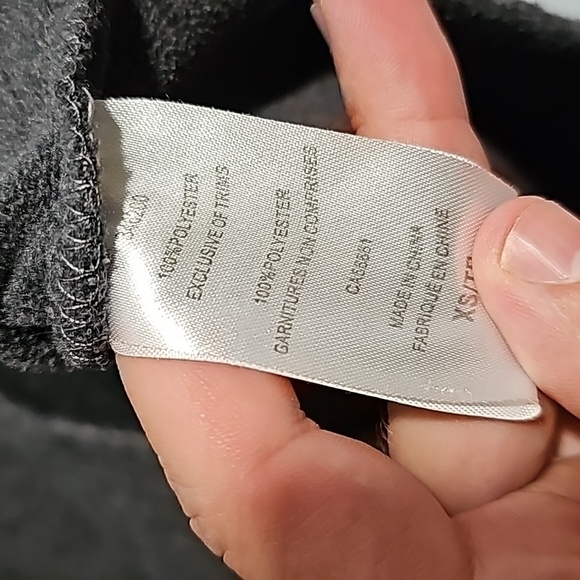 O'Neil xs gray zip up light jacket - Picture 6 of 6